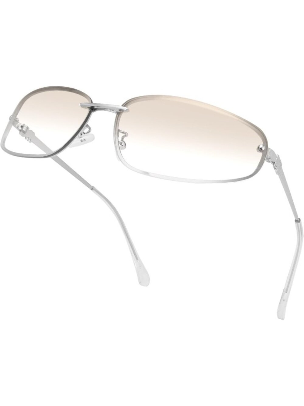 Trendy Y2K Wrap Around Sunglasses for Women | 90s Oval Cyber Fashion Shades